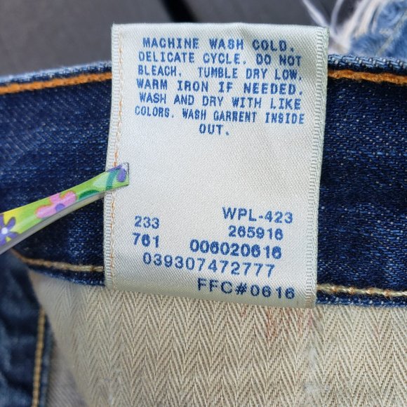Super Rare Levi's Big E Hesher denim jeans - Picture 7 of 11